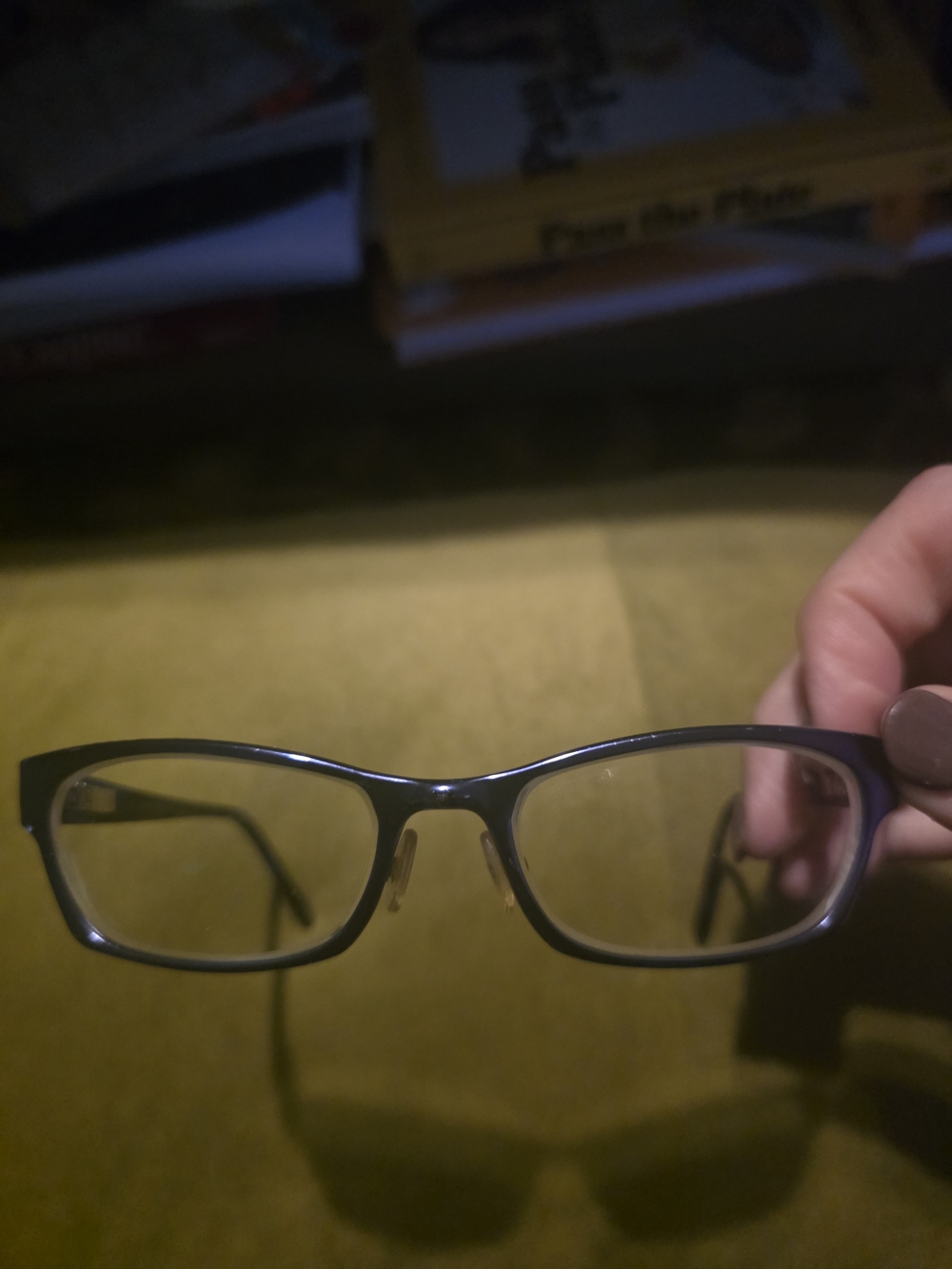 Banana Republic Dark Blue Rectangular Women's Glasses